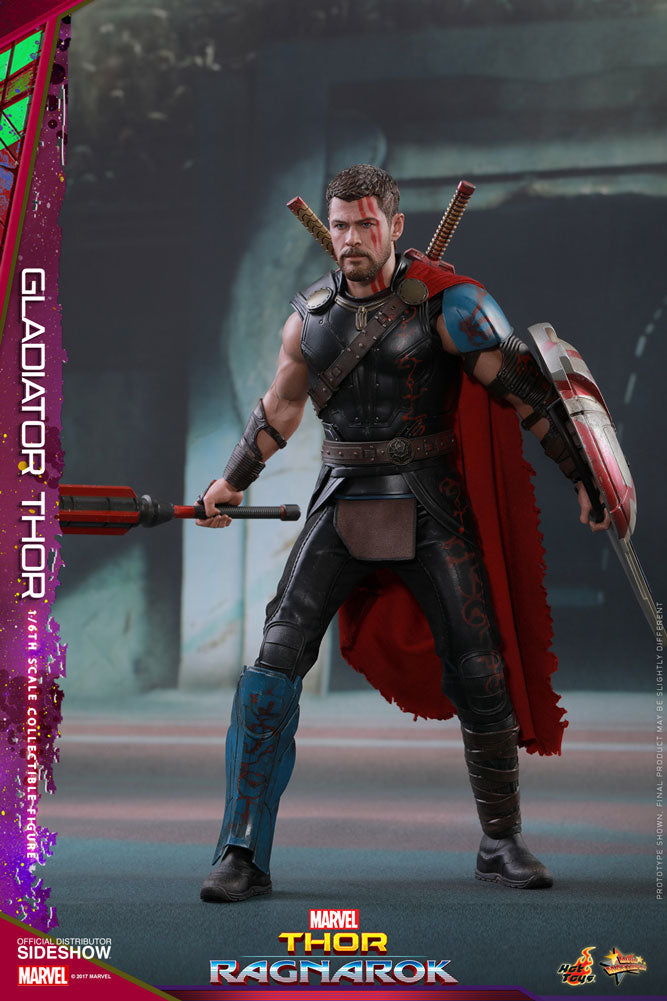 HOT TOYS - Marvel - Thor Ragnarok - Gladiator Thor - Movie Masterpiece 1:6 Action Doll