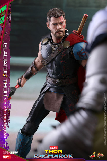 HOT TOYS - Marvel - Thor Ragnarok - Gladiator Thor - Movie Masterpiece 1:6 Action Doll