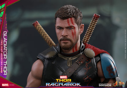 HOT TOYS - Marvel - Thor Ragnarok - Gladiator Thor - Movie Masterpiece 1:6 Action Doll