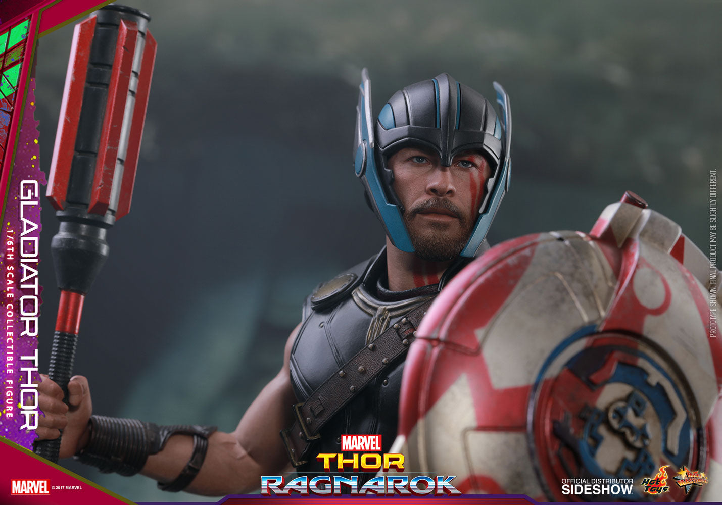 HOT TOYS - Marvel - Thor Ragnarok - Gladiator Thor - Movie Masterpiece 1:6 Action Doll