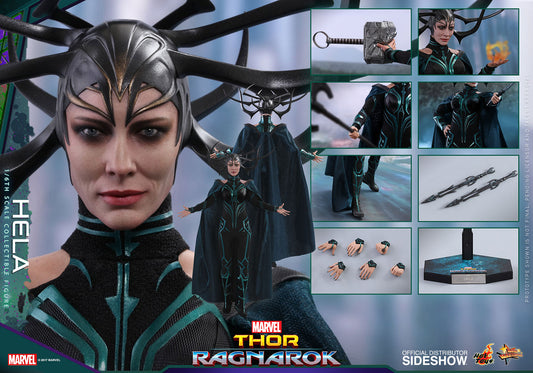 HOT TOYS - Thor Ragnarok - Hela - Movie Masterpiece 1:6 Action Doll  MMS449