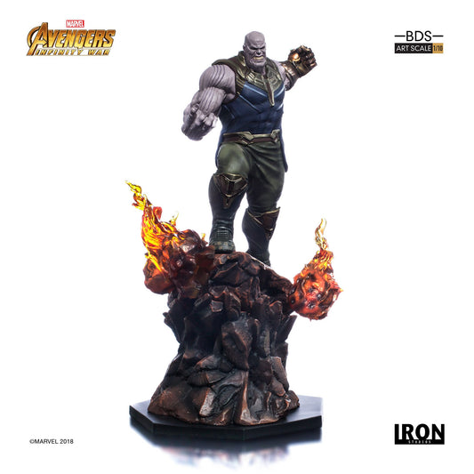 IRON STUDIO - Marvel - Avengers Infinity War - Thanos Battle Diorama Set 1:10