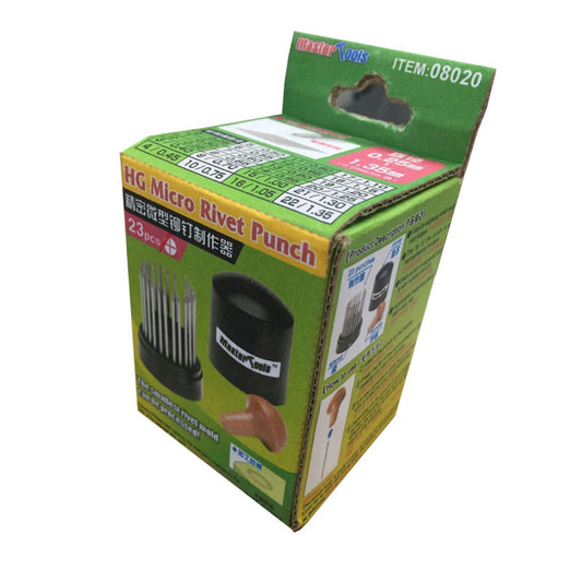 MASTER TOOLS - Micro Punzoni (23 Pezzi da 0.25mm a 1.35mm)