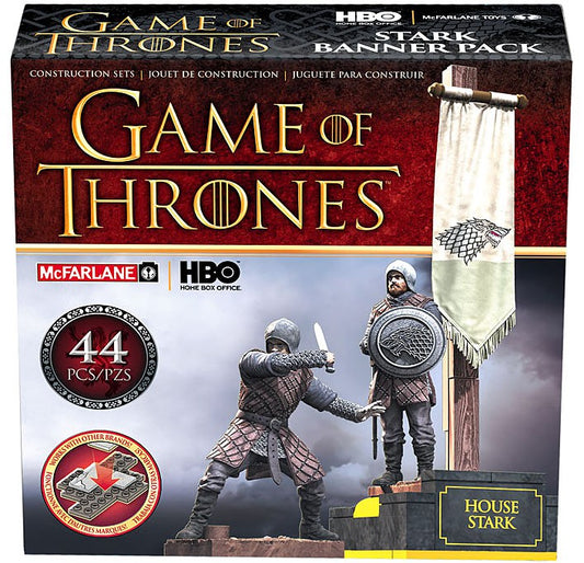 MCFARLANE TOYS - Game of Thrones - Stark Banner Pack Model Kit