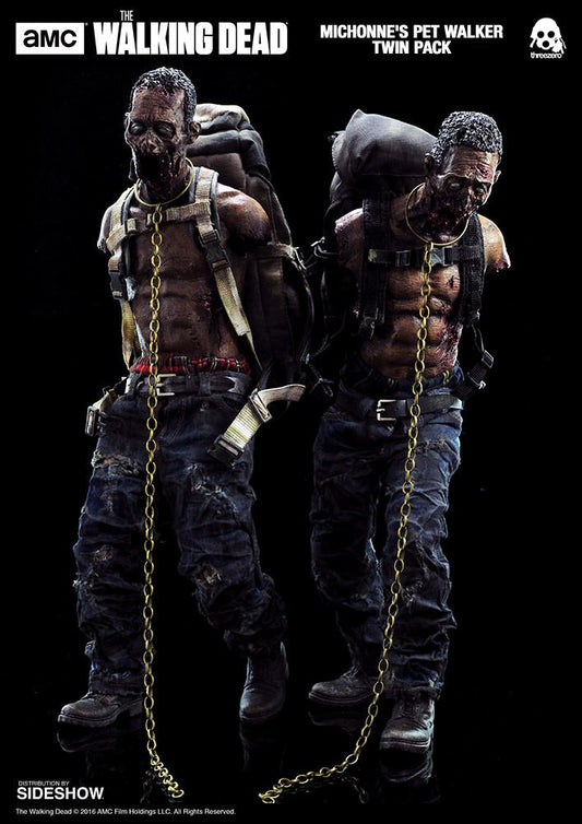 THREEZERO - THE WALKING DEAD -  Michonnes Pet Walker Twin Pack - 1/6 Collectible Figure
