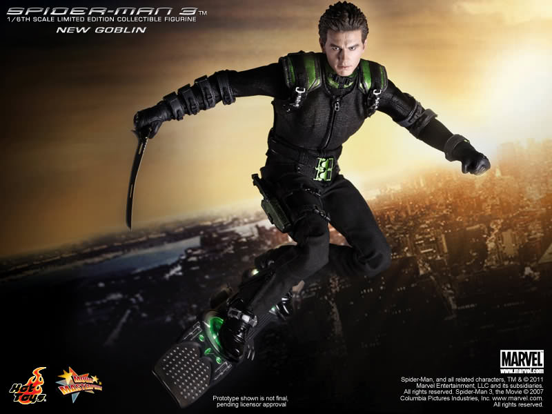 HOT TOYS -  Spider-Man 3 – New Goblin  MMS 151