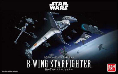 BANDAI MODEL KIT - Star Wars Episode VI Model Kit 1/72 B-Wing Fighter