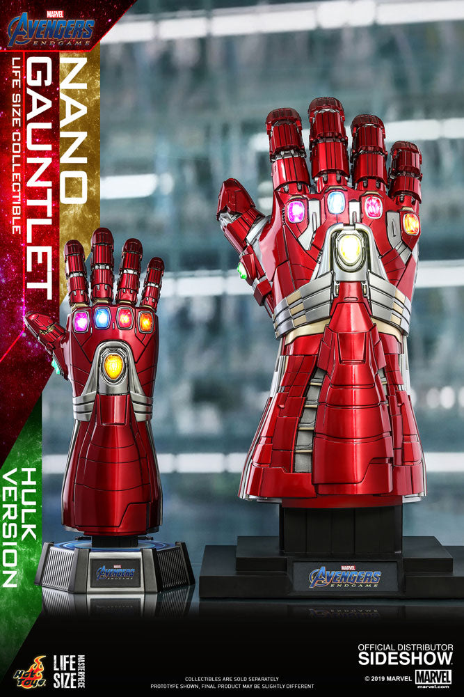 HOT TOYS - Marvel - Avengers Endgame - Hulk Ver Nano Gauntlet - Life-Size Replica LMS008