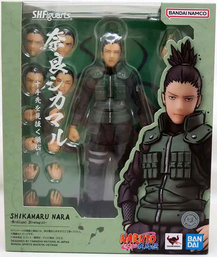 BANDAI TAMASHII - Naruto Shikamaru Nara Brilliant Strategist shf