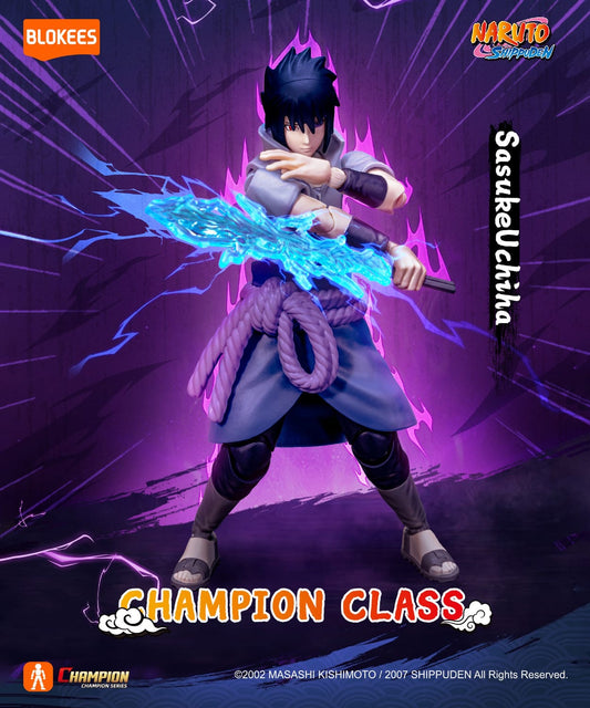 BLOKEES - Naruto Shippuden Sasuke Uchiha Champion Class Model Kit