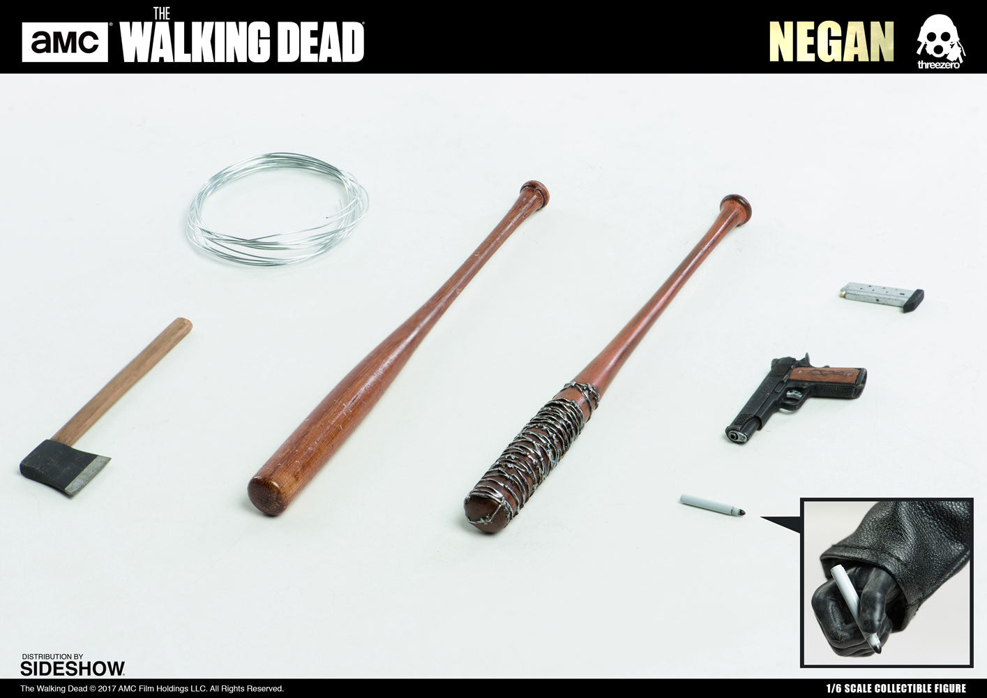 THREEZERO - The Walking Dead - Negan - 1:6 Collectible Figure