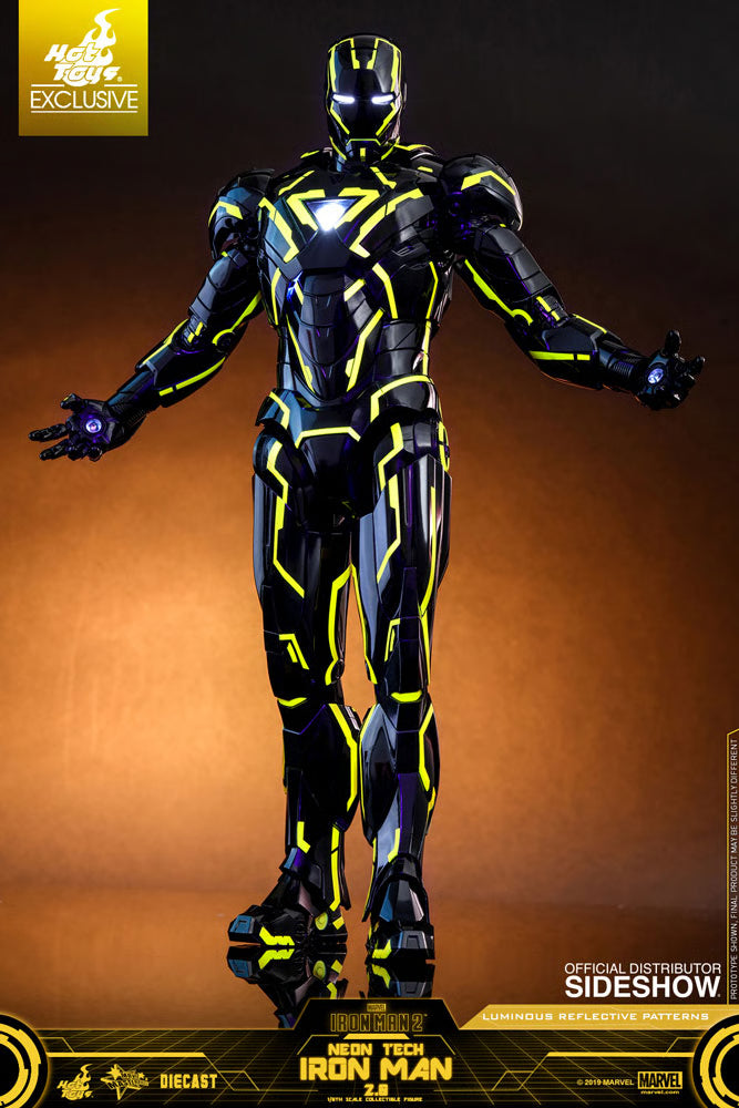HOT TOYS - Neon Tech Iron Man 2.0 Sixth Scale Figure MMS523D29  EXCLUSIVE