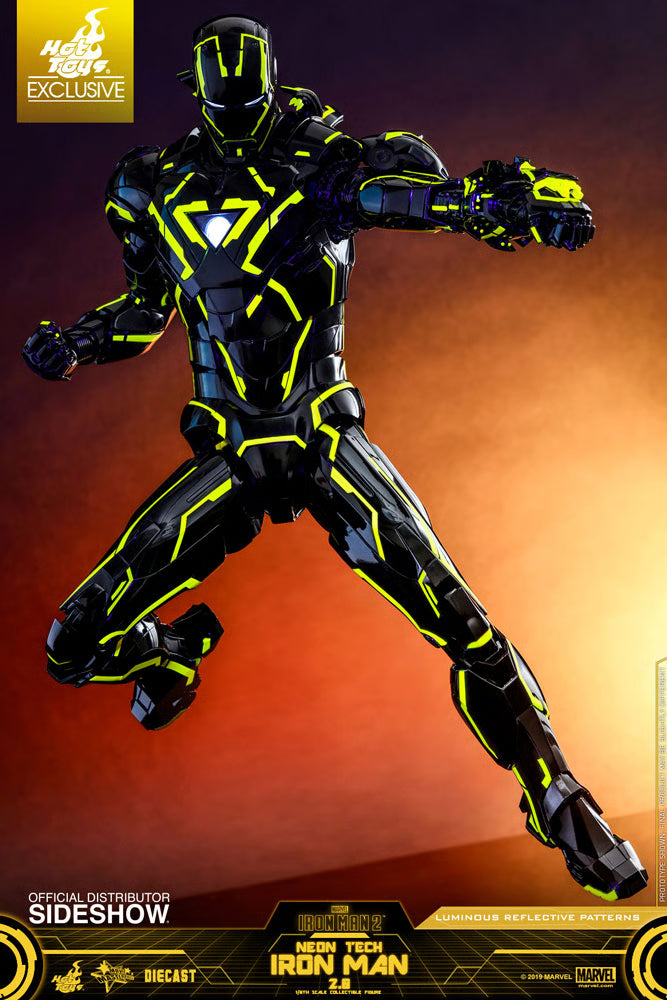 HOT TOYS - Neon Tech Iron Man 2.0 Sixth Scale Figure MMS523D29  EXCLUSIVE