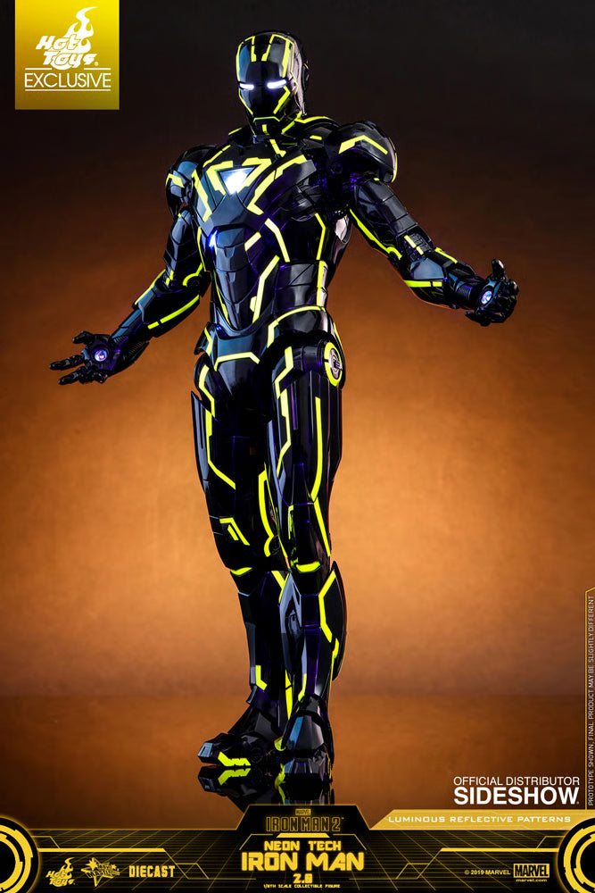 HOT TOYS - Neon Tech Iron Man 2.0 Sixth Scale Figure MMS523D29  EXCLUSIVE