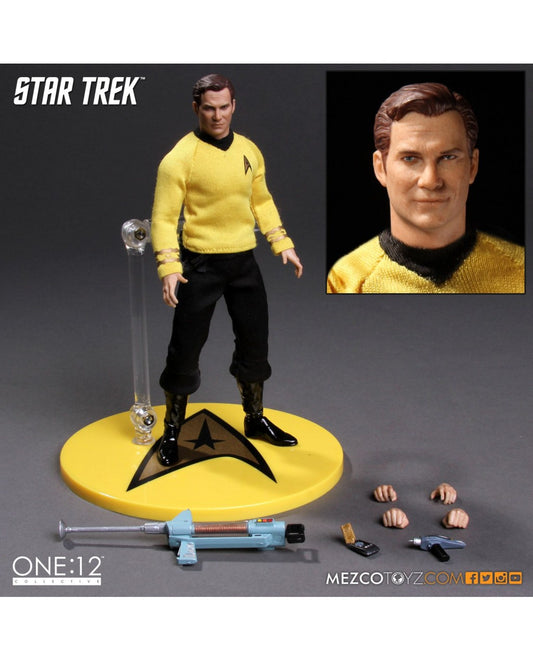 MEZCO - Star Trek Captain Kirk Action Doll