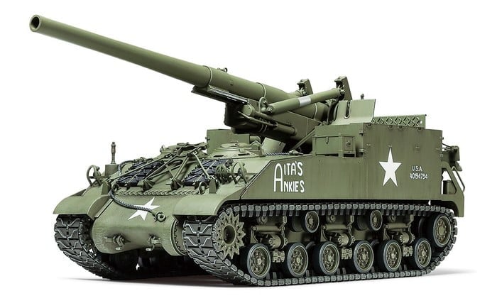TAMIYA - U.S. Self-Propelled 155mm Gun M40  1/35