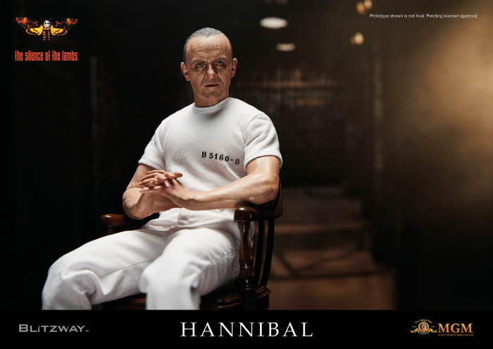 BLITZWAY - Hannibal Lecter the Silence of the Lambs White Prison Uniform Ver