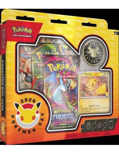Pokémon Day 2026 Collection 30° Anniversario Promo Pikachu ITA