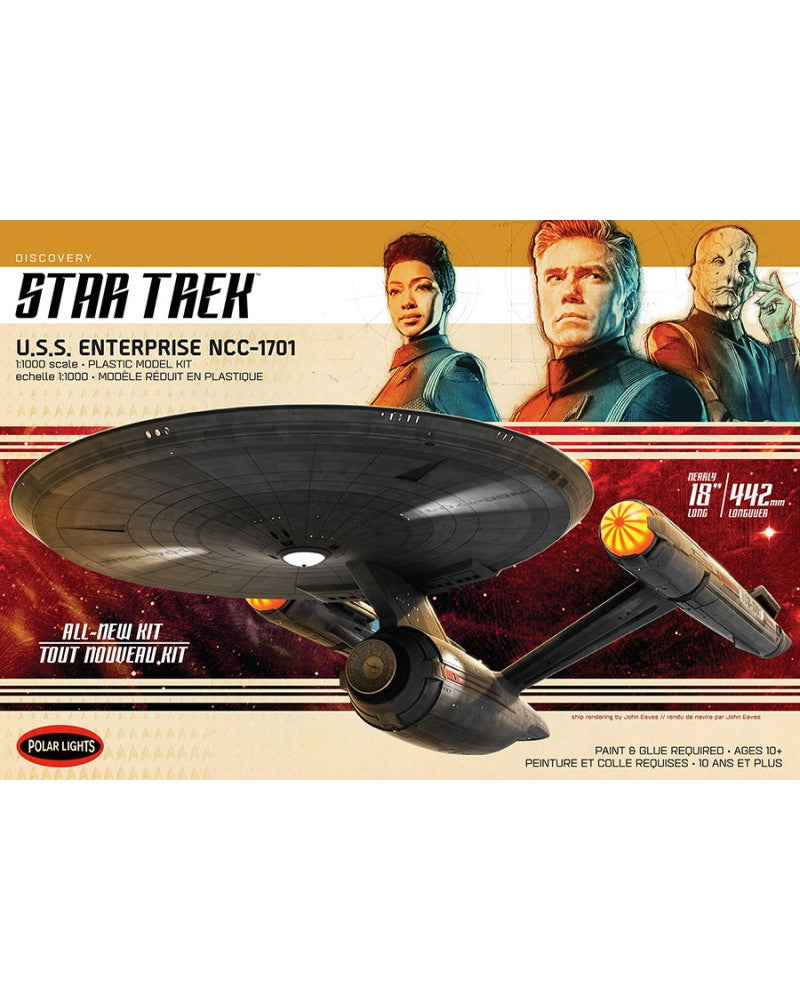 POLAR LIGHTS - Star Trek Discovery U.S.S Enetrprise 1/1000