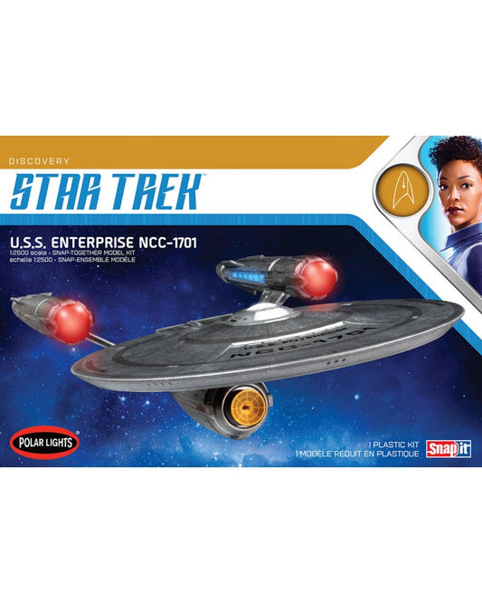 POLAR LIGHTS MODEL KIT - Star Trek Discovery U.S.S. Enetrprise