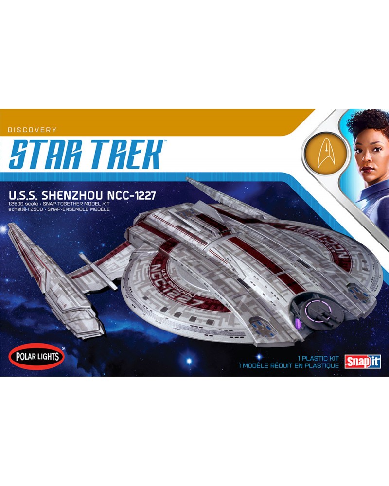 POLAR LIGHTS MODEL KIT - Star Trek Discovery U.S.S. SHENZhou NCC-1:227