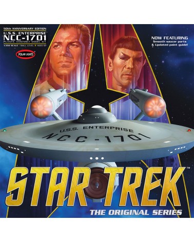 POLAR LIGHTS - Star Trek U.S.S. Enetrprise NCC-1701