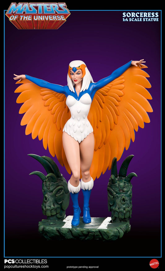 POP CULTURE - Masters of the Universe - Sorceress Regular VerS 1:4 Statue