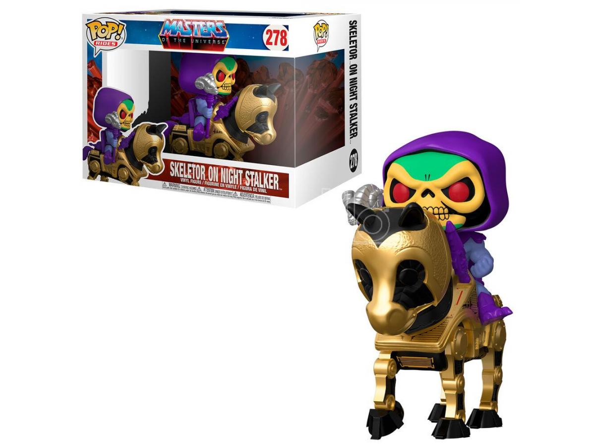 FUNKO - POP! Masters of the Universe - Rides Vinyl Figure Skeletor with Night Stalker 18 cm