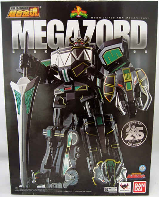 BANDAI - Soul of Chogokin - GX-72B Megazord Black San Diego Comic Con 2018 Ver