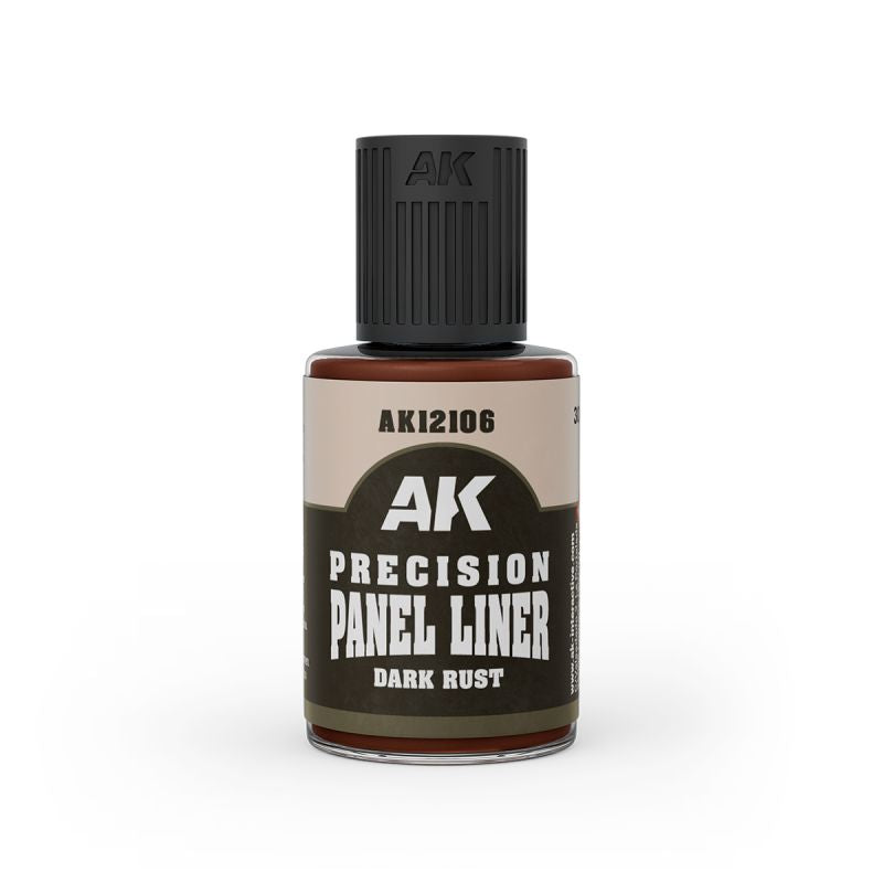 AK-Interactive AK12106 Precision Panel Liner - Dark Rust
