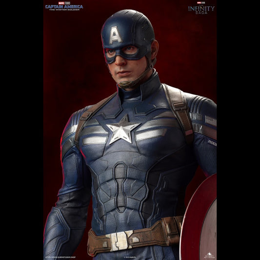 QUEEN STUDIOS - Marvel - Captain America 1:4 Statua