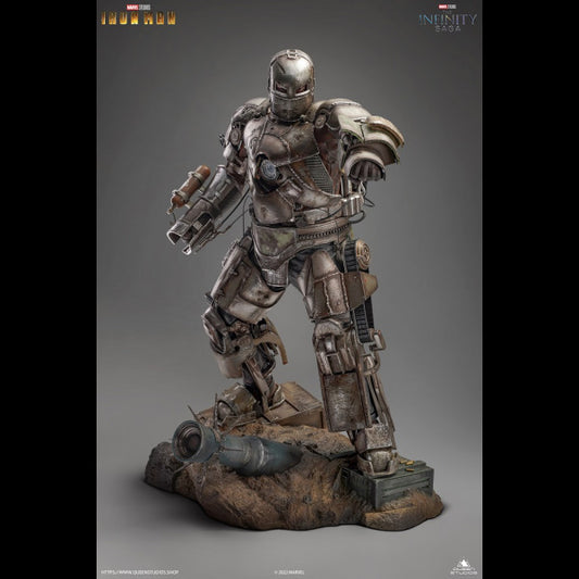 QUEEN STUDIOS - Marvel - Iron Man - Mark I - 1:4 Statua