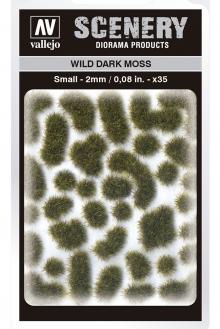 VALLEJO - Tuft Wild SC402 Dark Moss Small