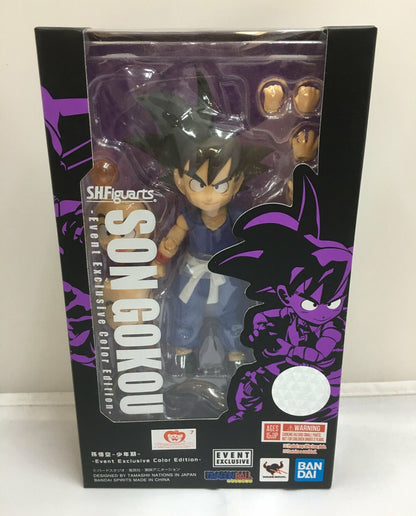 BANDAI - Dragon Ball - Son Gokou event EXCLUSIVE Color Edition S.H. Figuarts Action Figure San Diego Comic Con 2019