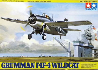 TAMIYA - Grumman F4F-4 Wildcat 1/48