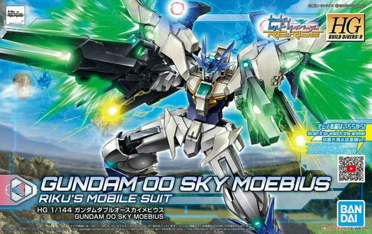 BANDAI - Gunpla - HG Build Diver R - Gundam 00 Sky Moebius #039 1/144