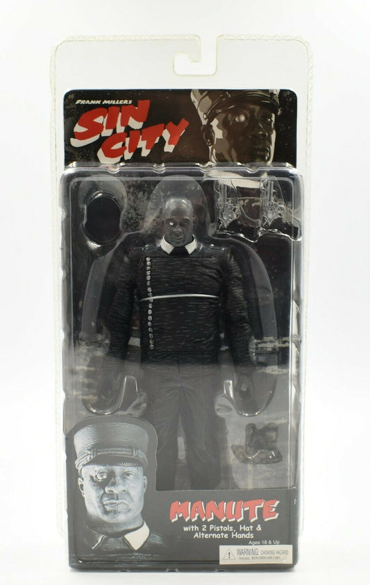 NECA - Sin City - Manute with Pistols, Hat & Alternate Hands Action Figure