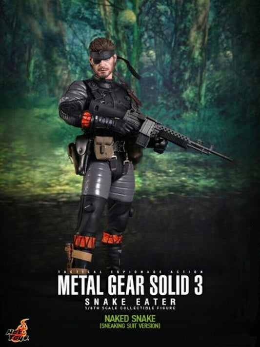 HOT TOYS - Metal Gear Solid 3 - Snake Eater Naked Snake [Sneaking Suit Ver] 1:6 Action Doll