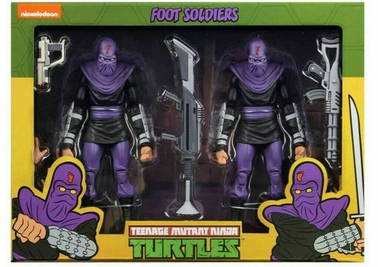 NECA - TMNT Teenager Mutant Ninja Turtles Foot Soldiers 2 Pack