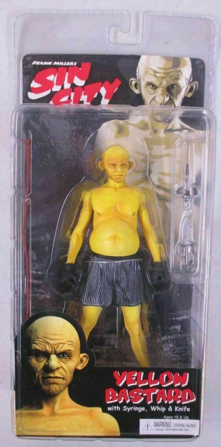 NECA - Sin City - Yellow Bastard with Syringe, Whip & Knife