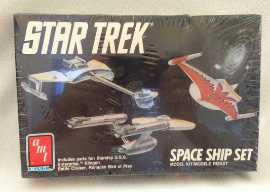 AMT  MODEL KIT - Star Trek Space Ship Set