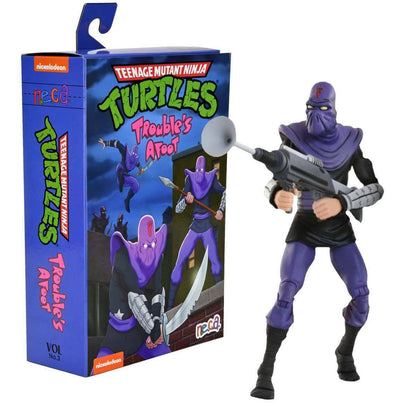 NECA - TMNT Teenager Mutant Ninja Turtles Action Figure DeLuxe Cartoon Foot Soldier