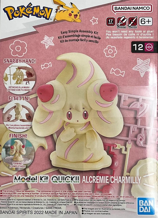 BANDAI - Pokemon - 12 Alcremie / Charmilly Model Kit