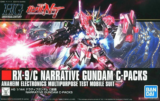 BANDAI - Gunpla - HG Universal Century - RX-9/C Narrative C-Pack #222 1/144