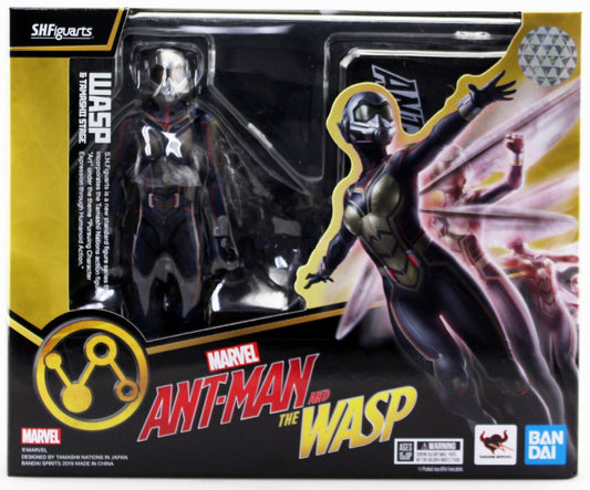 BANDAI - Marvel - Ant-Man & The Wasp - Wasp S.H. Figuarts Action Figure & Tamashii Stage