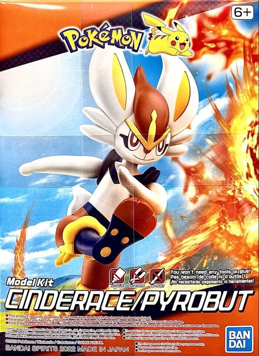 BANDAI - Pokemon - Cinderace / Pyrobut Model Kit