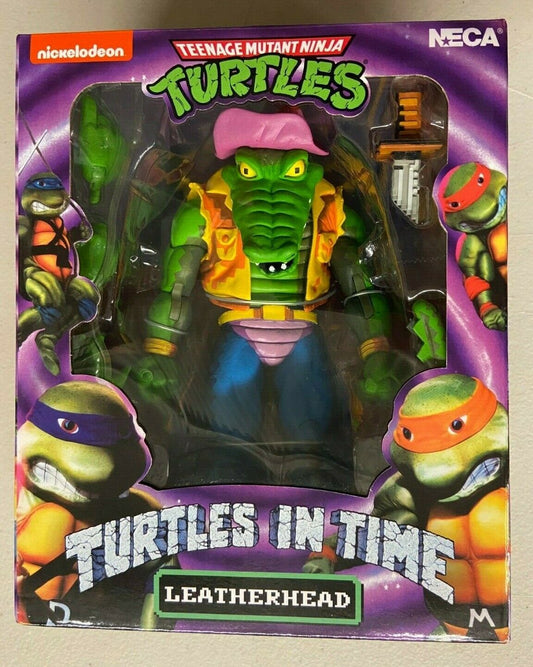 NECA - TMNT Teenager Mutant Ninja Turtles Turtles in Time Action Figure 18 cm Series 2 - LeatherHead