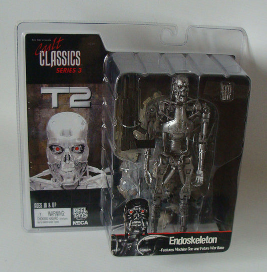 NECA - CULT Classic Series 3 - Terminator 2 T-800 Endoskeleton Action Figure