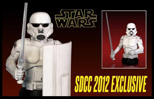 GENTLE GIANT - Star Wars McQuarrie Concept Stormtrooper 1/6 Bust 2012 SDCC