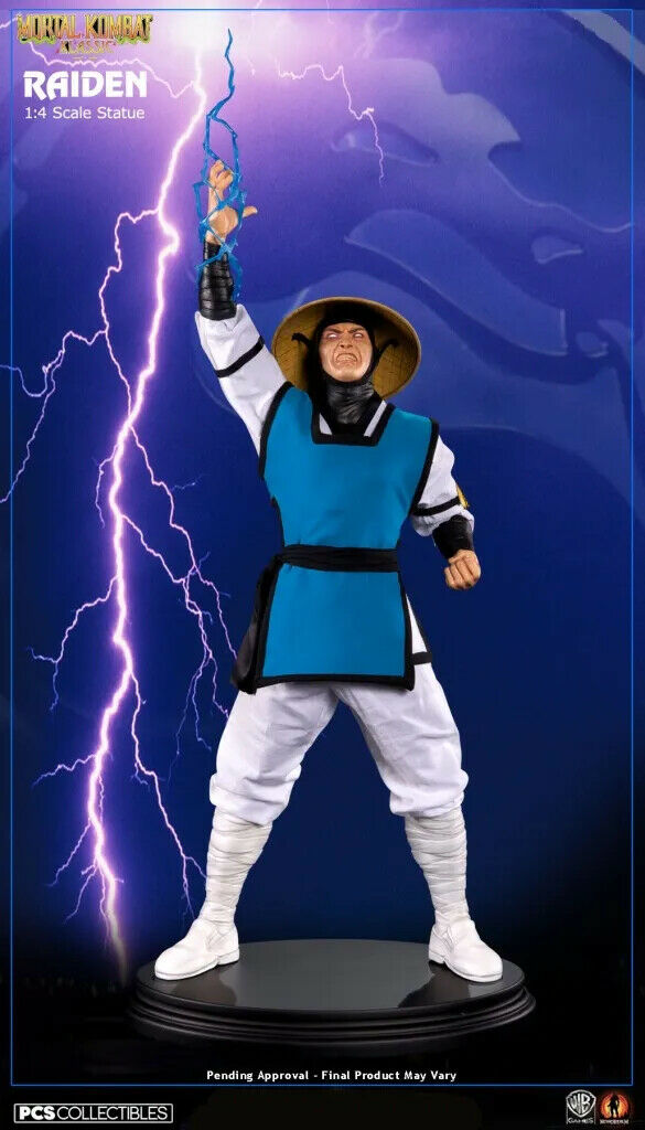 POP CULTURE - Mortal Kombat - Lord Raiden EXCLUSIVE Mixed Media 1:4 Statue Shock